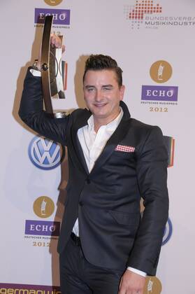 105 Andreas Gabalier at the Echo Awards 2012 at Messe Berlin on 22 03 12, Red Carpet, Berlin Germany, Germany Copyright: xBriganiArt Sarix 00272953_00272953