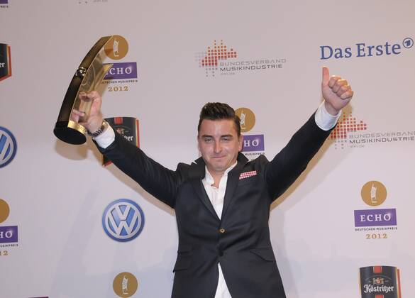 105 Andreas Gabalier at the Echo Awards 2012 at Messe Berlin on 22 03 12, Red Carpet, Berlin Germany, Germany Copyright: xBriganiArt Sarix 00272954_00272954