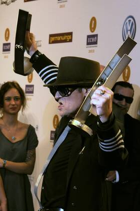 105 Udo Lindenberg at the Echo Awards 2012 at Messe Berlin on 22 03 12, Red Carpet, Berlin Germany, Germany Copyright: xBriganiArt Sarix 00273054_00273054