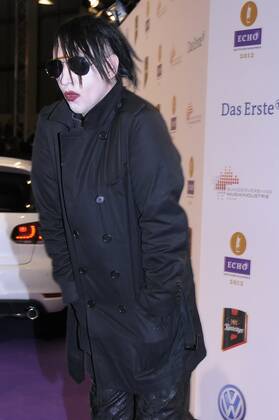 105 Marilyn Manson at the Echo Awards 2012 at Messe Berlin on 22 03 12, Red Carpet, Berlin Germany, Germany Copyright: xBriganiArt Sarix 00273077_00273077