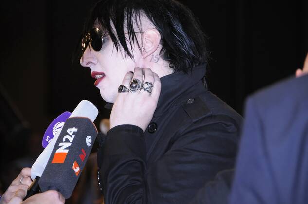 105 Marilyn Manson at the Echo Awards 2012 at Messe Berlin on 22 03 12, Red Carpet, Berlin Germany, Germany Copyright: xBriganiArt Sarix 00273078_00273078