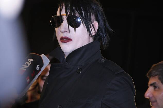 105 Marilyn Manson at the Echo Awards 2012 at Messe Berlin on 22 03 12, Red Carpet, Berlin Germany, Germany Copyright: xBriganiArt Sarix 00273079_00273079