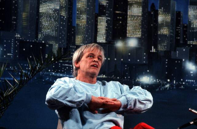 1 Portrait Klaus Kinski á, Enfant Terrible of the German film, movie, actor, movie star, star, actor, Berlin Germany, Germany Copyright: xBRIGANI-ART HEINRICHx BriganiArt_00038354_00038354