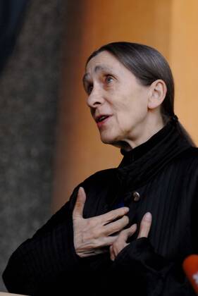 1 Portrait Pina Bausch, choreographer at the Berliner Festspiele, dance, music, dancer, choreographer, portrait, choreography, Berlin Germany, Germany Copyright: xBRIGANI-ART HEINRICHx BriganiArt_00117274_00117274