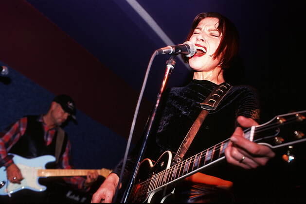 7 Concert 97 Inga Rumpf, voc, g , Alex Conti, g , Rockship , Rock, Music, Copyright: xPOP-EYE moxhübenerx 00011362_00011362