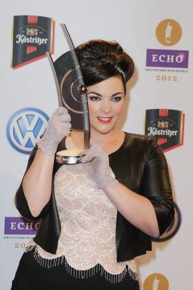 77 Caro Emerald guest at the ECHO 2012 awards ceremony in the exhibition halls under the Radio Tower Berlin, Berlin Berlin Germany Copyright: xPOP-EYE Gabschx 00272892_00272892