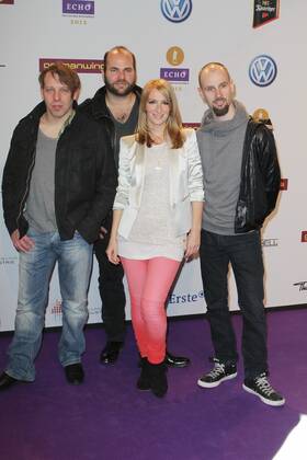 77 Guano Apes as guests at the ECHO 2012 awards ceremony in the exhibition halls under the Radio Tower Berlin, Berlin Berlin Germany Copyright: xPOP-EYE Gabschx 00272956_00272956