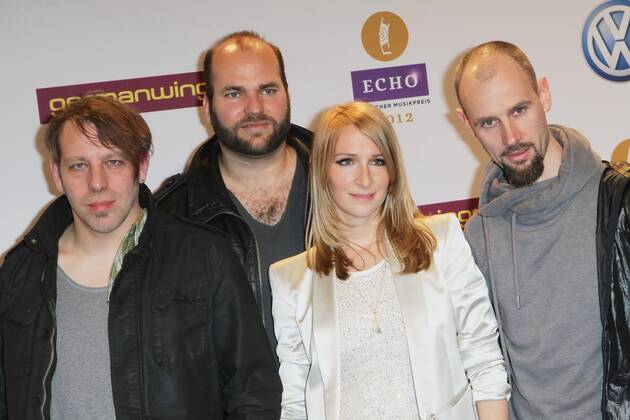 77 Guano Apes as guests at the ECHO 2012 awards ceremony in the exhibition halls under the Radio Tower Berlin, Berlin Berlin Germany Copyright: xPOP-EYE Gabschx 00272957_00272957