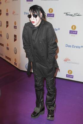 77 Marilyn Manson guest at the ECHO 2012 awards ceremony in the exhibition halls under the Radio Tower Berlin, Berlin Berlin Germany Copyright: xPOP-EYE Gabschx 00273083_00273083