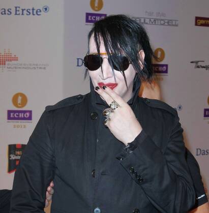 77 Marilyn Manson guest at the ECHO 2012 awards ceremony in the exhibition halls under the Radio Tower Berlin, Berlin Berlin Germany Copyright: xPOP-EYE Gabschx 00273084_00273084