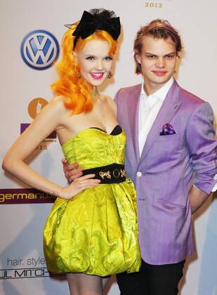 77 Bonnie Strange and Wilson Gonzales Ochsenknecht as guests at the ECHO 2012 awards ceremony in the exhibition halls under the Radio Tower Berlin, Berlin Berlin Germany Copyright: xPOP-EYE Gabschx 00273115_00273115