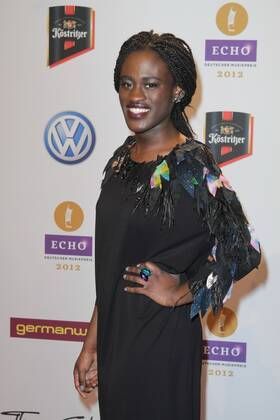 77 Ivy Quainoo guest at the ECHO 2012 awards ceremony in the exhibition halls under the Berlin Radio Tower, Berlin Berlin Deutschland Germany Copyright: xPOP-EYE Gabschx 00273146_00273146