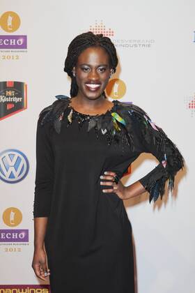 77 Ivy Quainoo guest at the ECHO 2012 awards ceremony in the exhibition halls under the Berlin Radio Tower, Berlin Berlin Deutschland Germany Copyright: xPOP-EYE Gabschx 00273147_00273147