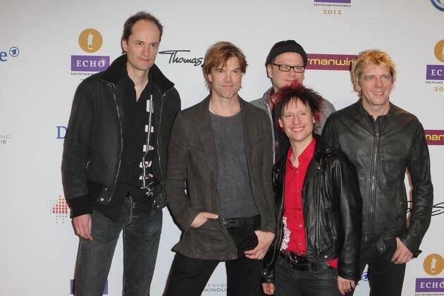 77 Campino and the Dead Pants as guests at the ECHO 2012 awards ceremony in the exhibition halls under the Berlin Radio Tower, Berlin Berlin Deutschland Germany Copyright: xPOP-EYE Gabschx 00273202_00273202