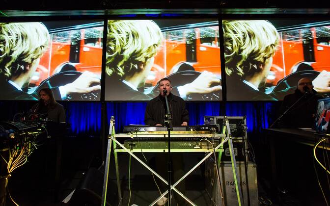 19 Concert Karl Bartos, German musician and composer Karl Bartos live in Postbahnhof on 30th January 2014, ex Kraftwerk, Electronik, Electronic, Synthpop, Fritzclub, Musik Berlin Germany, Germany Copyright: xPOP-EYE Kriemannx 00321560_00321560
