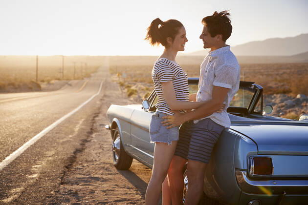 loving,love couple,roadtrip mmq-wfq,model released, Symbolfoto