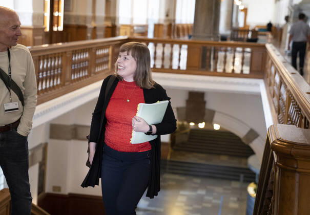 Minister of Culture Joy Mogensen S has been called in open consultation on the offering of a new digital public service radio channel in Christiansborg, Wednesday 27 May 2020 The Minister will answer, among other things, discussions about the tendering process that have taken place internally in the ministry and internally in the government, before and after the offer was settled, Co Copyright: Ritzau Scanpix LiselottexSabroex cop102 spdk20200527-123719-L