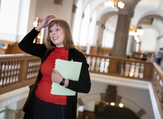 Minister of Culture Joy Mogensen S has been called in open consultation on the offering of a new digital public service radio channel in Christiansborg, Wednesday 27 May 2020 The Minister will answer, among other things, discussions about the tendering process that have taken place internally in the ministry and internally in the government, before and after the offer was settled, Co Copyright: Ritzau Scanpix LiselottexSabroex cop102 spdk20200527-123810-L