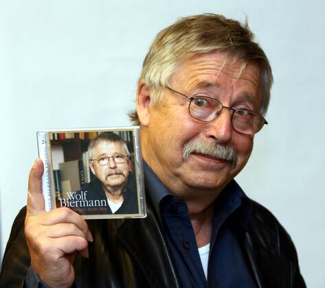 8 Portrait Wolf Biermann, Return to Berlin Mitte , CD Presentation, at Berlin Hotel Concorde, Portrait, Music Berlin Germany, Germany Copyright: xBRIGANI-ART Bartillax 00137576_00137576