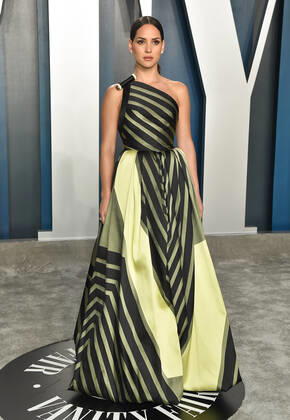 Adria Arjona arriving at the Vanity Fair Oscar Party in Beverly Hills, California - Feb 9, 2020 - Vanity Fair Oscar Party 2020, Beverly Hills California United States Wallis Annenberg Center for the  Copyright: xOConnor-Arroyox h_00618965
