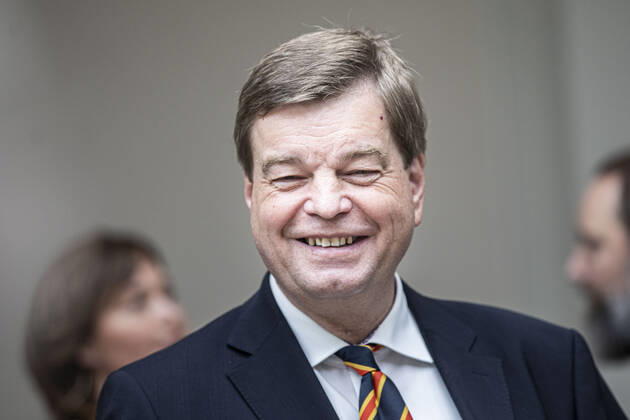 Enak Ferlemann, State Secretary in the Federal Ministry of Transport and Digital Infrastructure, recorded during the presentation and signing of the Rail Pact in Berlin, 30 06 2020 Berlin Germany Copyright: xFlorianxGaertner photothek.netx