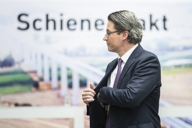 Andreas Scheuer, Federal Minister for Transport and Digital Infrastructure, recorded during the presentation and signing of the Rail Pact in Berlin, 30 06 2020 Berlin Germany Copyright: xFlorianxGaertner photothek.netx
