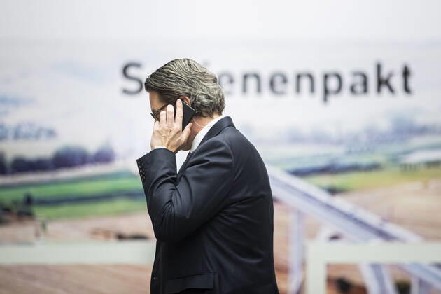 Andreas Scheuer, Federal Minister for Transport and Digital Infrastructure, recorded during the presentation and signing of the Rail Pact in Berlin, 30 06 2020 Berlin Germany Copyright: xFlorianxGaertner photothek.netx