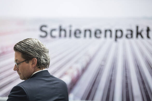 Andreas Scheuer, Federal Minister for Transport and Digital Infrastructure, recorded during the presentation and signing of the Rail Pact in Berlin, 30 06 2020 Berlin Germany Copyright: xFlorianxGaertner photothek.netx