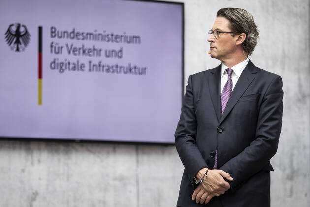 Andreas Scheuer, Federal Minister for Transport and Digital Infrastructure, recorded during the presentation and signing of the Rail Pact in Berlin, 30 06 2020 Berlin Germany Copyright: xFlorianxGaertner photothek.netx