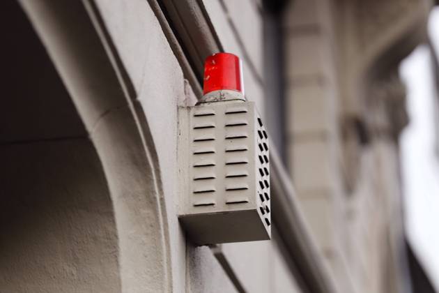 Alarm system at a house in the city centre of Cologne, 29 07 2020 Foto:xC.xHardtx xFuturexImage