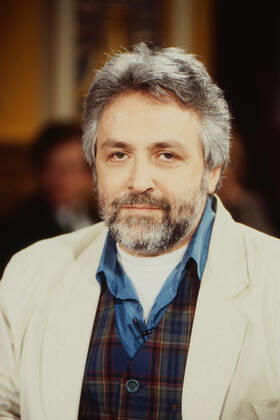 Talkshow Live Talkshow Live , Talkshow Live , Talkshow, Germany 1987 1996, broadcast on 24 March 1994, talk guest journalist Henryk M Broder, Frankfurt Hesse Germany Copyright: FrankxHempel UnitedArchives19547240_01 EDITORIAL USE ONLY