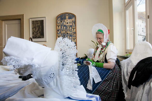 The Muskauer Tracht has not been worn for decades and has therefore f