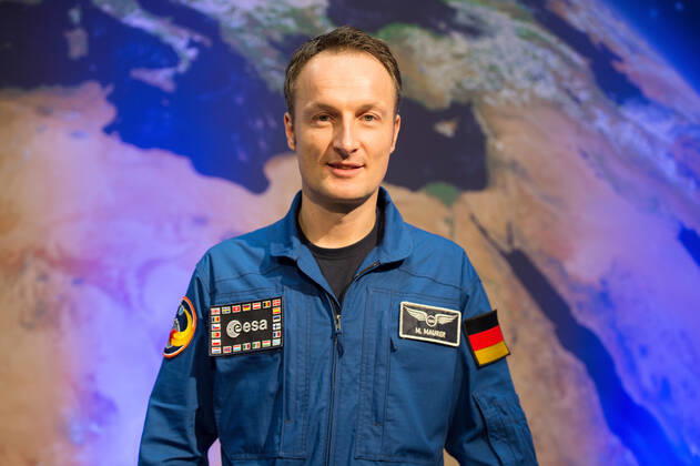 ESA Press Conference, Astronaut Dr Matthias Maurer 02 02 2017 Darmstadt x1x ESA, European Space Operations Centre Press Conference, Introduction of ESA Astronaut Dr Matthias Maurer In picture l r Dr Matthias Maurer Frankfurt Frankfurt Hessen Germany