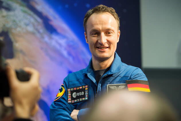 ESA Press Conference, Astronaut Dr Matthias Maurer 02 02 2017 Darmstadt x1x ESA, European Space Operations Centre Press Conference, Introduction of ESA Astronaut Dr Matthias Maurer In picture l r Dr Matthias Maurer Frankfurt Frankfurt Hessen Germany