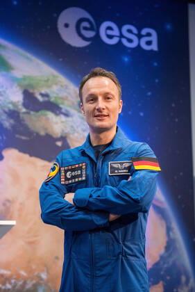 ESA Press Conference, Astronaut Dr Matthias Maurer 02 02 2017 Darmstadt x1x ESA, European Space Operations Center Press Conference, Introduction of ESA Astronaut Dr Matthias Maurer In the picture l r Dr Matthias Maurer Frankfurt Frankfurt Hessen Germany