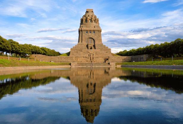 Battle of the Nations Monument, Leipzig, Saxony, Germany, Europe Copyright: imageBROKER/MichaelxNitzschke ibxnit05851258.jpg