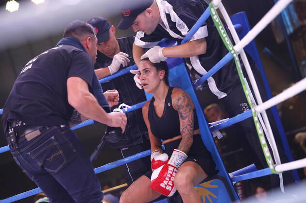 Elena Miras at the 2 fight evening of Das große SAT Promiboxen in Die Halle Tor 2 Cologne, 25 09 2020 Foto:xC.xHardtx xFuturexImage
