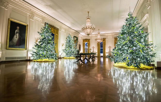 Bilder des Jahres 2020, Entertainment 11 November Entertainment Bilder des Tages News Bilder des Tages The East Room is decorated for the holidays at the White House in Washington, DC on Monday, November 30, 2020. This year s theme is, America the Beautiful and is a tribute to the natural wonders of the country.  WAP20201130312 KEVINxDIETSCH