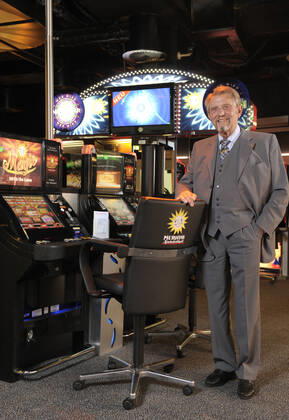 Delmenhorst,19 05 2014 Paul Gauselmann Founder of the Merkur amusement arcade chain