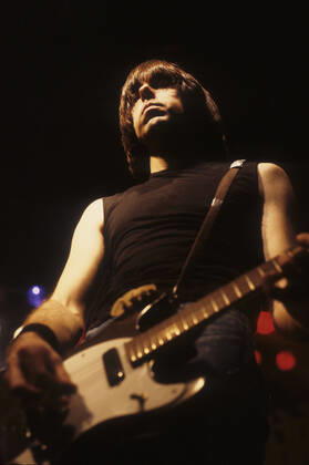Johnny Ramone from The Ramones live at the Lyceum London, 27 02 1985 Foto:xR.xKeuntjex xFuturexImage