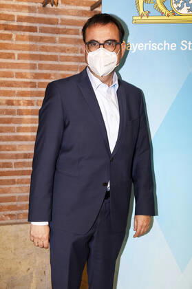 Klaus Holetschek at the press conference on the current developments of the Corona pandemic and tightening of the measures to contain it in the Free State of Bavaria in the Prinz Carl Palais Munich, 12 01 2021 Foto:xS.xAdamx xFuturexImage