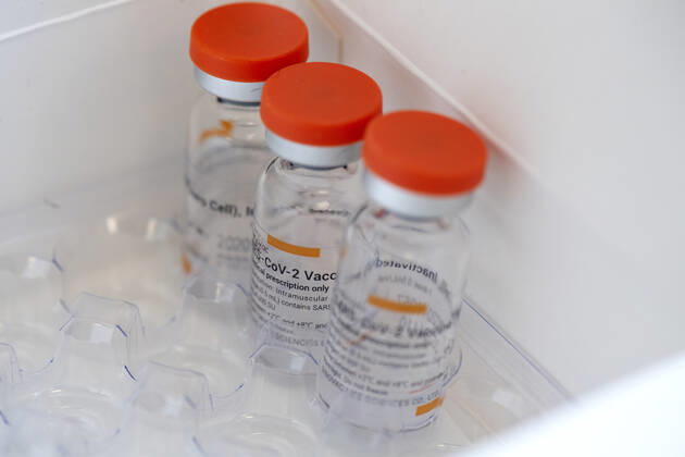 Turkey has started Chinese COVID-19 vaccine CoronaVac vaccination campaign with health care staff on Jan. 14, 2021. ( Copyright: AbdurrahmanxAntakyalix-xDepoxPho 16995062