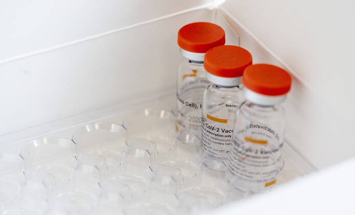 Turkey has started Chinese COVID-19 vaccine CoronaVac vaccination campaign with health care staff on Jan. 14, 2021. ( Copyright: AbdurrahmanxAntakyalix-xDepoxPho 16995066