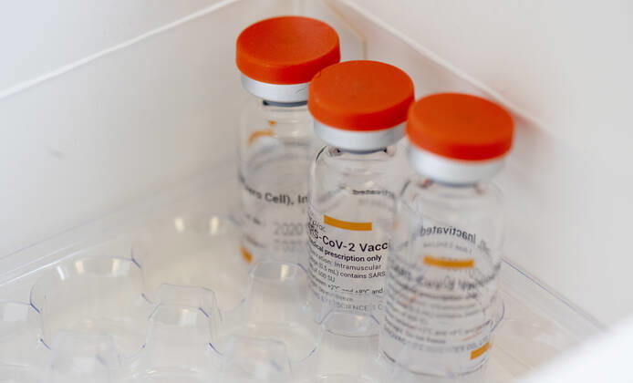Turkey has started Chinese COVID-19 vaccine CoronaVac vaccination campaign with health care staff on Jan. 14, 2021. ( Copyright: AbdurrahmanxAntakyalix-xDepoxPho 16995067