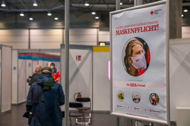 Press date in the inoculation center Leipzig background Since beginning of the yearly is the mobile inocu
