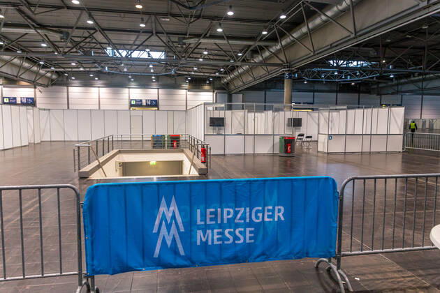 Press date in the inoculation center Leipzig background Since beginning of the yearly is the mobile inocu