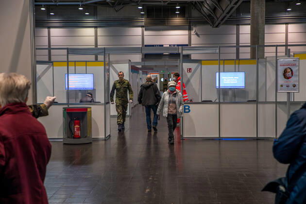 Press date in the inoculation center Leipzig background Since beginning of the yearly is the mobile inocu