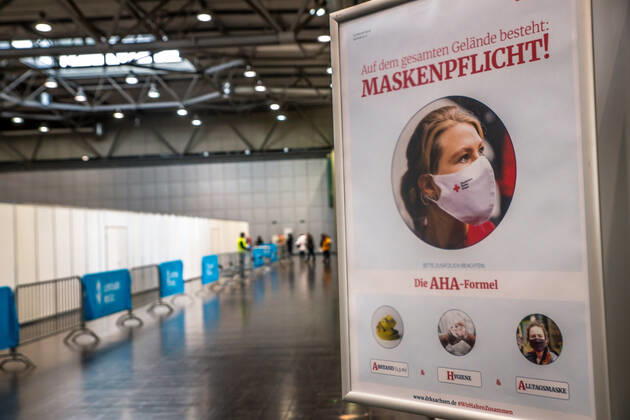 Press date in the inoculation center Leipzig background Since beginning of the yearly is the mobile inocu