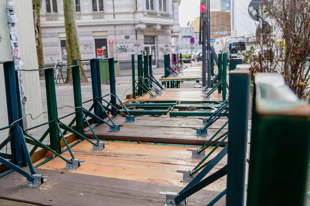 Closed gastronomy during the Corona Lockdown in Janaur 2021 in the district Hamburg St Pauli Closed gastronomy during the Corona Lockdown in Janaur 2021 in the district Hamburg St Pauli , Hamburg Hamburg Germany St Pauli