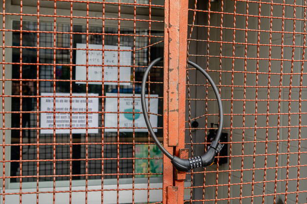 Closed gastronomy during the Corona Lockdown in Janaur 2021 in the district Hamburg St Pauli Closed gastronomy during the Corona Lockdown in Janaur 2021 in the district Hamburg St Pauli , Hamburg Hamburg Germany St Pauli